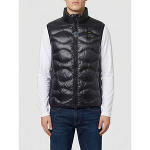 Blauer Suit Vest Men Black